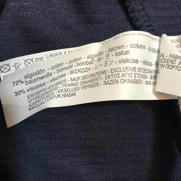 Zara Girl Navy Dress - Picture 5 of 7